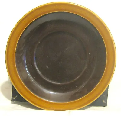 Buy Lovely Hornsea Saucer Bronte Design Two Tone Brown Approx. 6 Ins Wide  • 9.99£