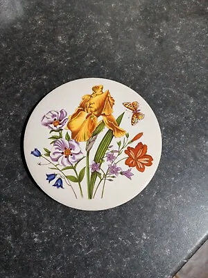 Buy Purbeck Ceramics Swanage England Hot Pan Plate Daffodils Flowers 4.99p • 4.99£