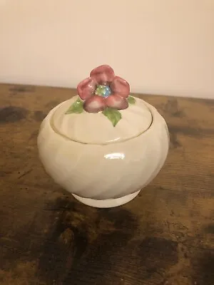 Buy Royal Staffordshire Ceramics Vintage Floral Sugar Bowl By Clarice Cliff. • 19.99£
