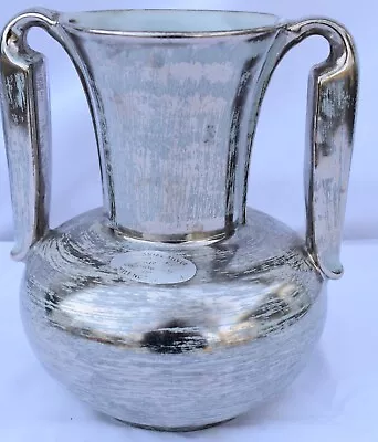 Buy Stangl - CRYSTAL CLEAR - COLONIAL SILVER VASE - 7 1/2  • 47.37£