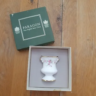 Buy * Paragon Victoriana Rose Urn S/s In Box Fine Bone China By Appointment To Queen • 12.34£