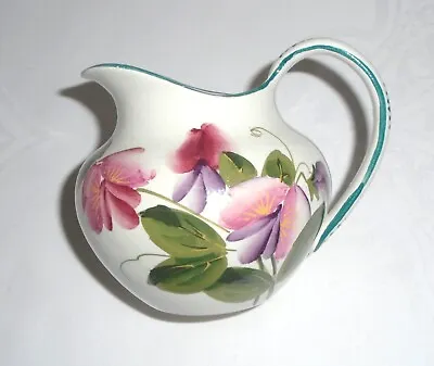 Buy Wemyss Antique Pottery Jug ~ Hand Painted Sweet Pea Design • 150£