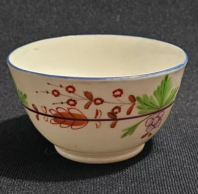 Buy An Antique Early 19thC New Hall Tea Bowl Or Cup, Hand Painted C1820 • 12£