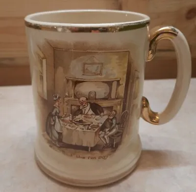 Buy Vintage ARTHUR WOOD  Porcelain Dickens Mug   Mary And The Fat Boy” Tankard • 3.99£