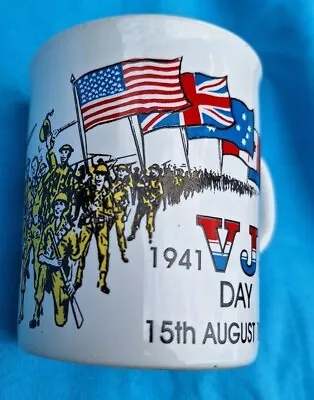 Buy VJ Day 50th Anniversary Mug 1941-1945 - 50 Years Of Peace .Made In England • 3.50£