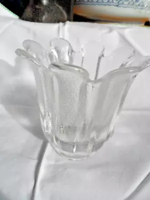 Buy Dartington Glass Flower Vase Or Tea Light Holder • 6.50£