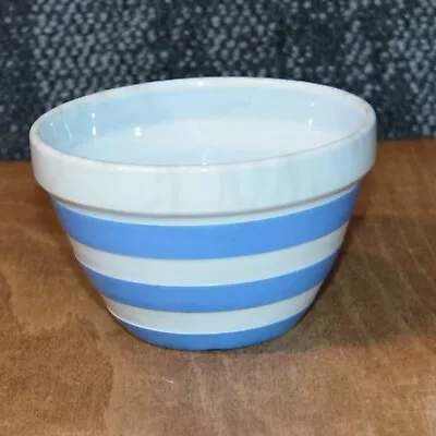 Buy Vintage TG Green Blue Cornishware Small Pudding Basin 3/4 Pint Green Shield • 16£