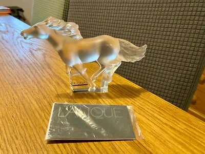Buy Lalique Kazan Horse Sculpture (Crystal) • 400£