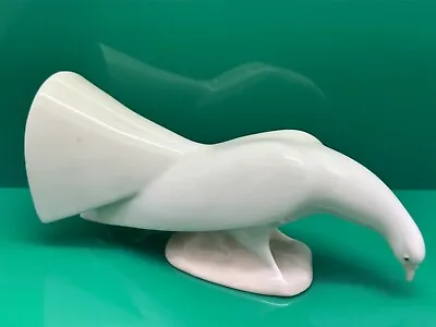 Buy Lladro Nao Porcelain Head Down Feeding, Pecking Fan Tail Peace Dove Figurine • 10.99£