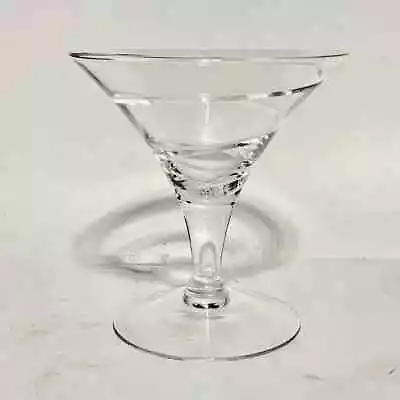 Buy Set Of 8 Cambridge Rondo Swirled Crystal Champagne/Tall Sherbet Glasses MINT • 68.98£