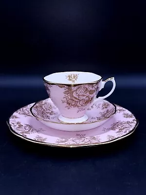 Buy Royal Albert 100 Years Golden Roses Tea Cup/Saucer/Plate-1st Quality • 59.90£
