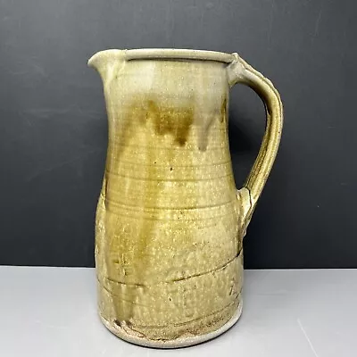 Buy Jim Malone @Ainstable Jug With Dripped Ash Glaze And Subtle Impressions #1313 • 225£