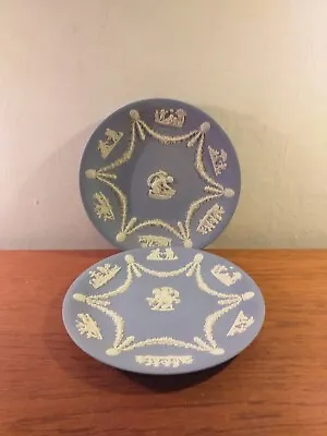 Buy Wedgewood Blue And White Cherub Collectors Plates X2 • 30£