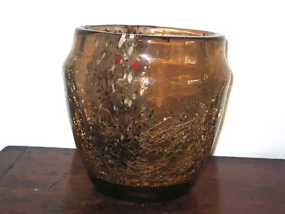 Buy Large European Art Glass Vase Art Deco Period  Internal Decoration • 120£
