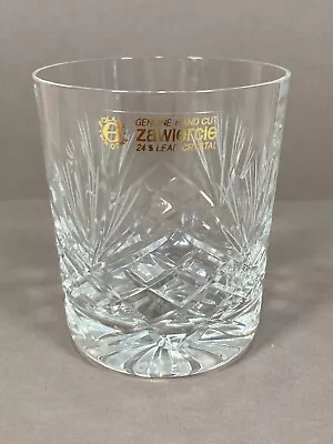 Buy Zawiercie Whiskey Tumbler Hand Cut Crystal 24% LeadCrystal H3.5  Majestic Poland • 5.99£