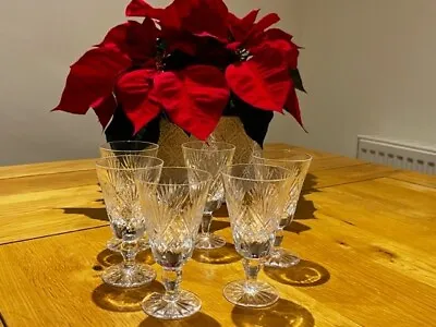 Buy Royal Doulton Wine Glasses, 6 In Set, Crystal, Excellent Condition, Hardly Used • 19£