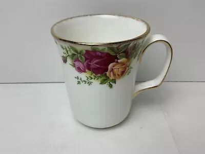 Buy Royal Albert Old Country Roses Ribbed Mug Looks Unused 2nd Quality • 14.99£