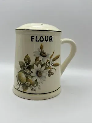 Buy Brixham Pottery Flour Sifter / Shaker With Flowers • 15.95£