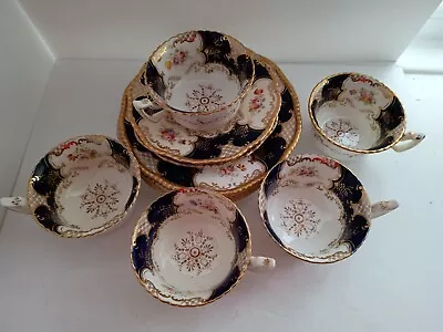 Buy COALPORT Batwing Y2665,5Cups, 2Saucers,4Side Plates ( As Seen) 11 Pieces  • 159.05£