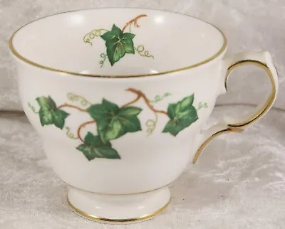 Buy Colclough Bone China Ivy Pattern Tea Cup & Saucer Duo Set Afternoon Tea Lot E • 3.50£