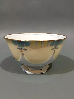 Buy Aynsley Bone China Art Deco Sugar Bowl Hand Decorated • 7.95£