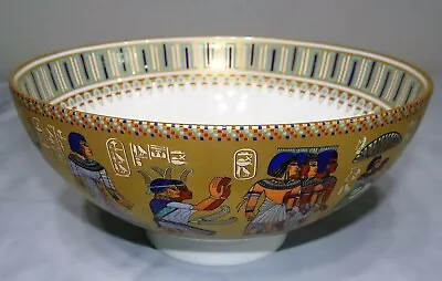 Buy Vtg Kaiser HOMAGE TO TUTANKHAMUN 10  Bowl Egyptian W German Porcelain Ltd Ed Art • 168.73£