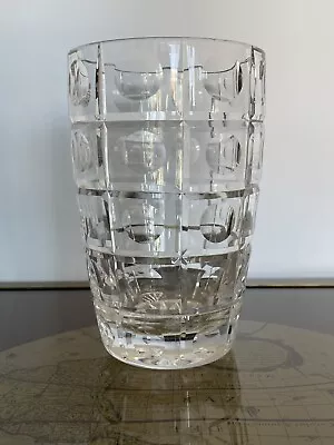 Buy A Cut Glass Vase By William Wilson And Bernard Fitch For Whitefriars. Late 40's • 25£