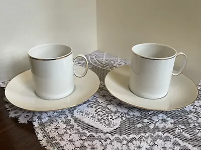 Buy Thomas China Medallion Thin Gold Teacup And Saucer X 2 • 0.99£