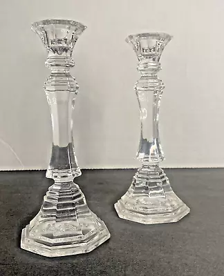Buy West Germany Wedgwood Crystal Candle Stick Holders Set Of 2 • 13.93£