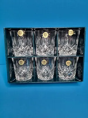 Buy Da Vinci Crystal Corning Hand Cut Isabella Whisky Tumblers Set Of 6 • 34.99£