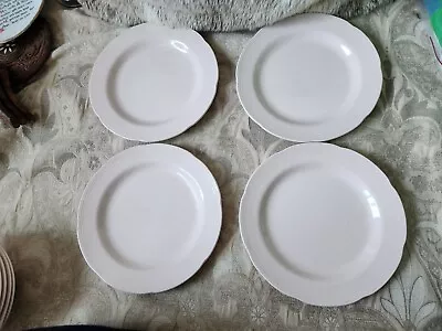 Buy Vintage BARRATTS DELPHATIC PINK TABLEWARE 8  SIDE PLATES X4 RARE • 14.99£