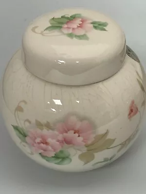 Buy Melba Ware Round Lidded Vintage Retro Decorative Floral Vase Pot Box 5  #LH • 4.99£