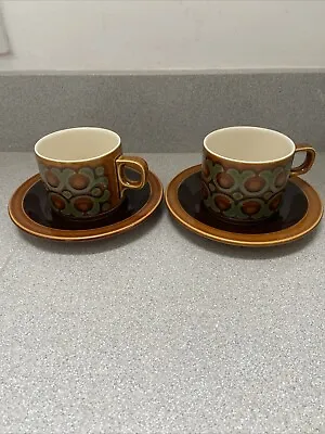 Buy 2 X Hornsea Brontë Cup And Saucer • 10£
