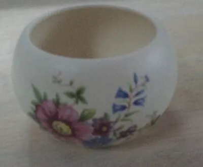 Buy Vintage Axe Vale Pottery Pot With Floral Design • 4£