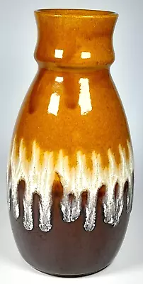 Buy Vintage West German Pottery Vase - Bay Keramik - 7030 - Fat Lava - Brown - Large • 55£