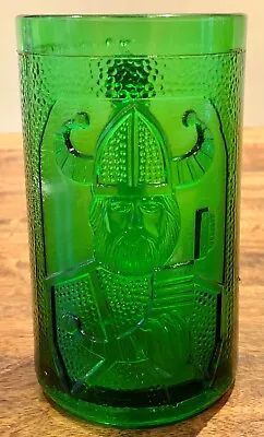 Buy Scandinavian Green Glass With Handle, Johan Käll Viking Design, 13cm High • 8£