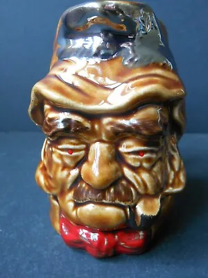 Buy Vintage Lord Nelson? Pottery OLD GAFFER Character Toby Jug Part Metallic Glaze • 4.45£