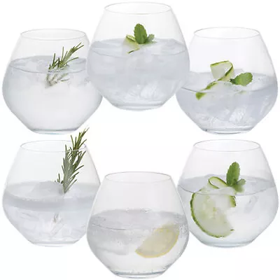 Buy Dartington Party Set Of Six Stemless Copa Gin Glasses • 33.80£