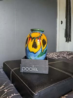Buy Poole Pottery Vase In Original Box • 45£