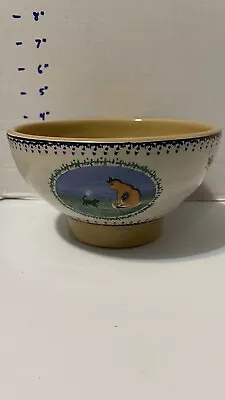 Buy Nicholas Mosse Pottery Bowl With Cats Playing  • 38.42£