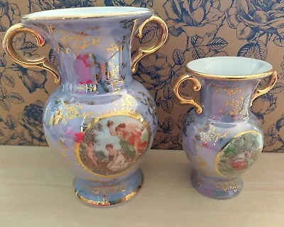 Buy Two Complimentary Dresden Urns Or Vases • 9.99£
