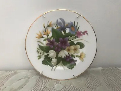 Buy Edwardian English Bone China Fenton China Company Floral Decorative Plate VTG • 2.70£