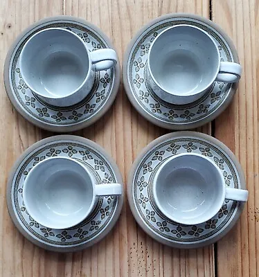 Buy 4 Sets Wedgwood Midwinter Stonehenge Provence Flat Cup And Saucer Coffee England • 17.25£