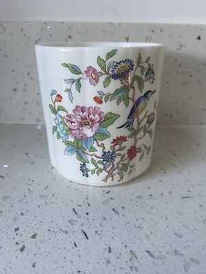 Buy Aynsley Pembroke Small Vase Pot Bone China Made In England Fluted Sides • 7.75£