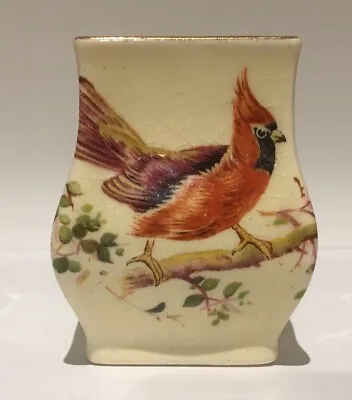 Buy Antique Royal Doulton Series Ware Miniature Vase D5099 Birds • 4.99£