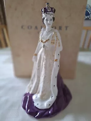 Buy Coalport Figurine Queen Elizabeth II 70th Birthday Celebration Preowned • 69.99£
