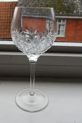 Buy Edinburgh International Crystal Vienna Pattern Wine Glasses  16.5 Cm Tall • 15£