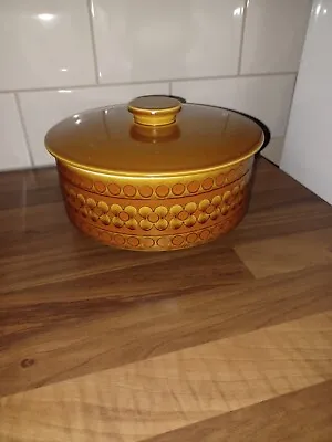Buy Hornsea Saffron Pottery Tureen, Casserole Dish, Vintage • 10£