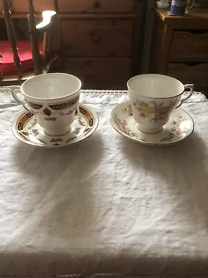Buy Colclough Bone China Countess & Amanda Tea Cup And Saucer  • 9.99£