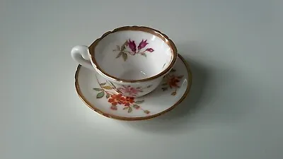 Buy Miniature Cup & Saucer With Fluted Rims. Hammersley China • 2.80£
